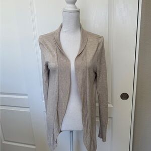 Women's Merona Cream Open Front Cardigan